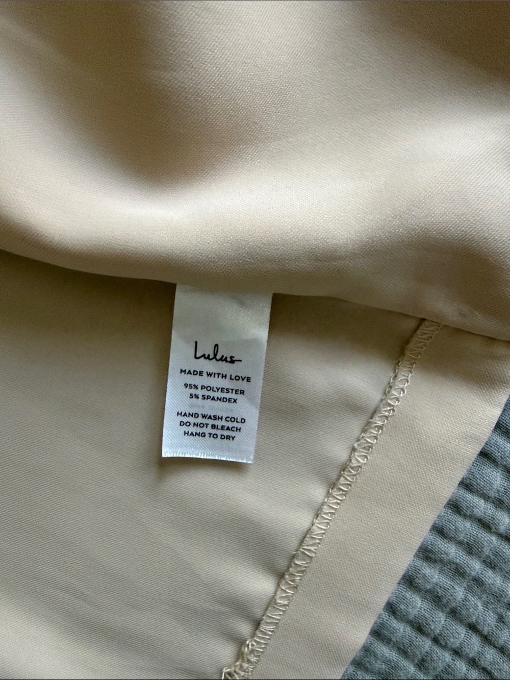 Lulu's Beige Lightweight Blazer - Picture 3 of 4